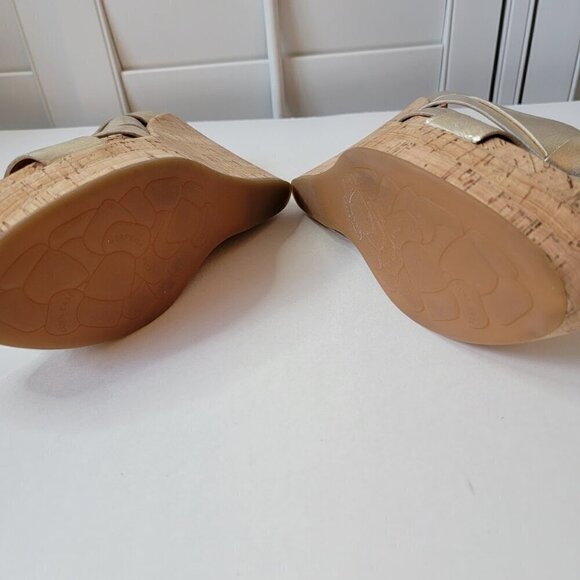 Kork-Ease Platforms - Sammi Wedge Slide Sandal - Size 10 - Great Condition - Picture 7 of 8